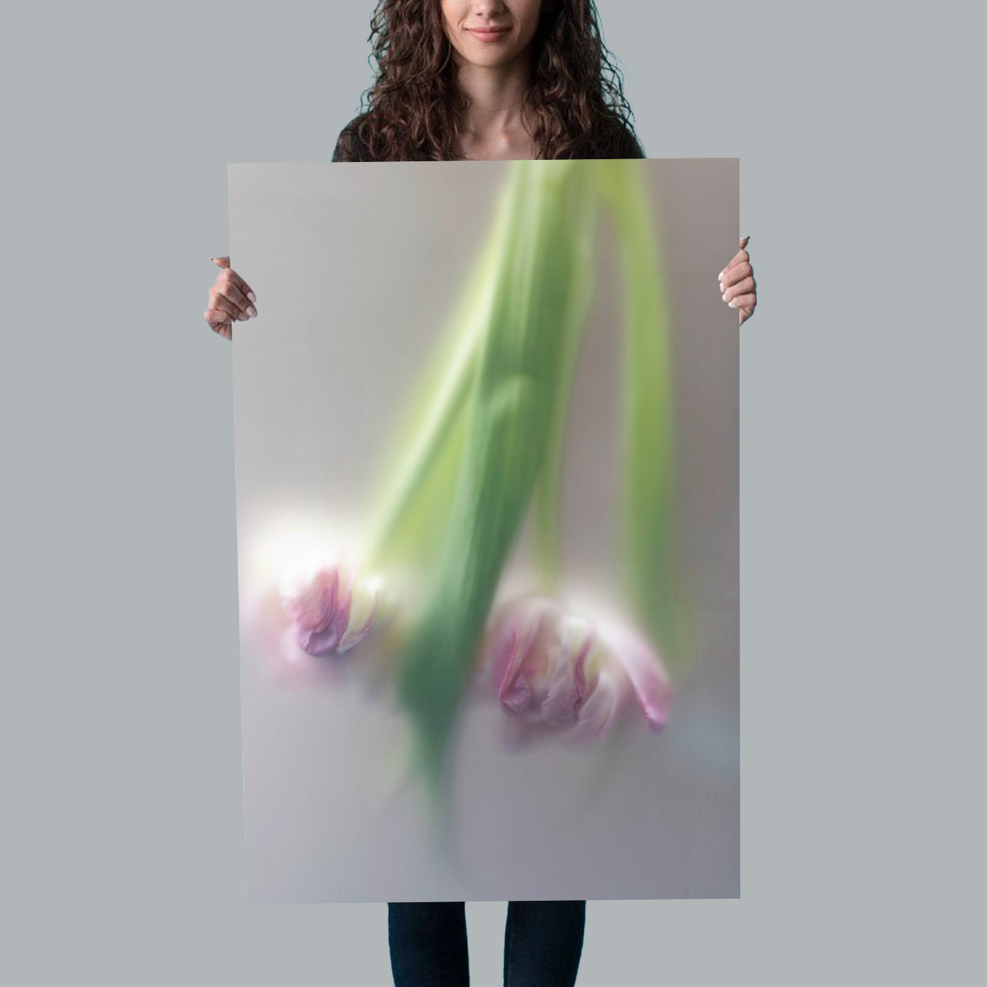 Photography print of two tulips